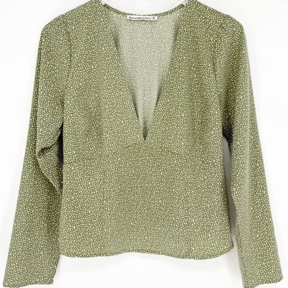 Abercrombie & Fitch Green Shirt